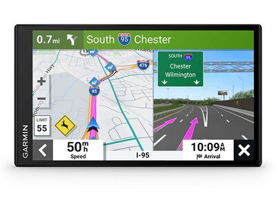 GPS Garmin DriveSmart 76 MT avec écran de 7 pouces avec alertes de trafic - Noir