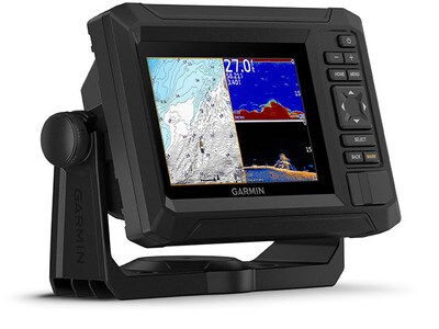 Sondeur Garmin ECHOMAP™ UHD2 55cv avec transducteur GT20-TM, écran 5 po et cartographie Garmin Navionics+ Canada & Alaska - Noir