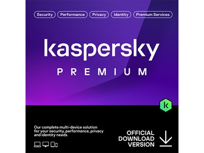Kaspersky Premium, 12-Month Subscription, 10 User (Digital Download)