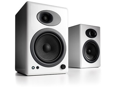 Audioengine A5+ Premium Powered Speakers - White