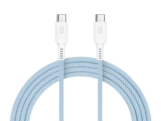 LOGiiX Vibrance Connect 1.5M (5') USB-C to USB-C Cable - Blue
