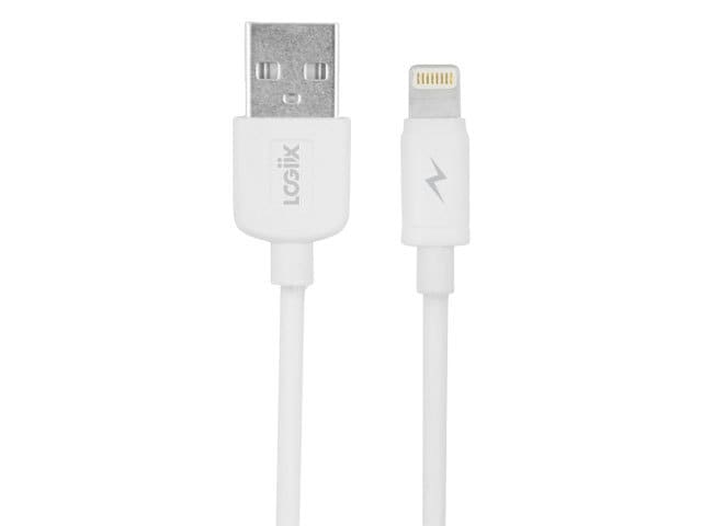 LOGiiX Sync & Charge Jolt XL 3M (10') USB-A to Lightning Cable - White
