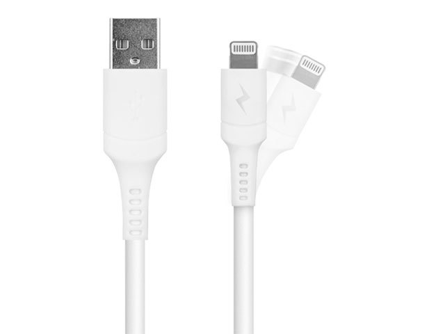 LOGiiX 1.2M (4') Sync & Charge Anti-Stress USB-A to Lightning Cable