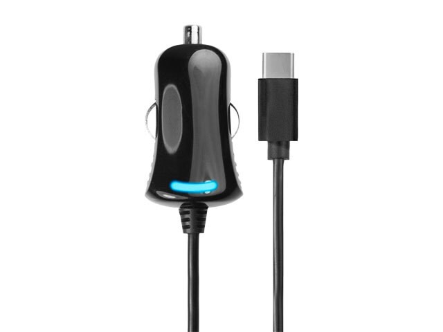 LOGiiX Power Lite USB-C 15W 1M (3') Car Charger - Black