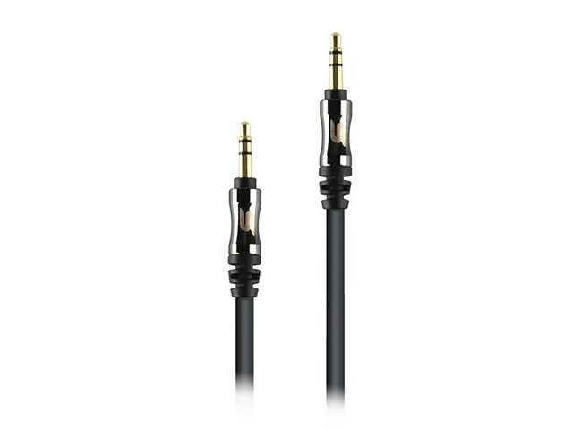 Scosche 0.9m (3') Hookup 3.5mm Auxiliary Audio Cable - Black