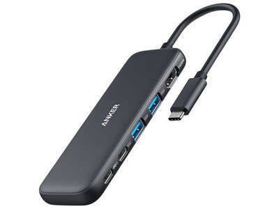 Anker USB-C 5-in-1 Multi-Port Adapters with 4K HDMI & 100W Power Charger