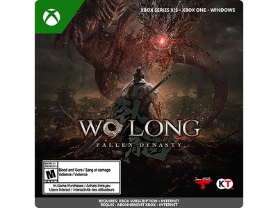 Wo Long: Fallen Dynasty Standard Edition (Digital Download) for Xbox Series X/S & Xbox One