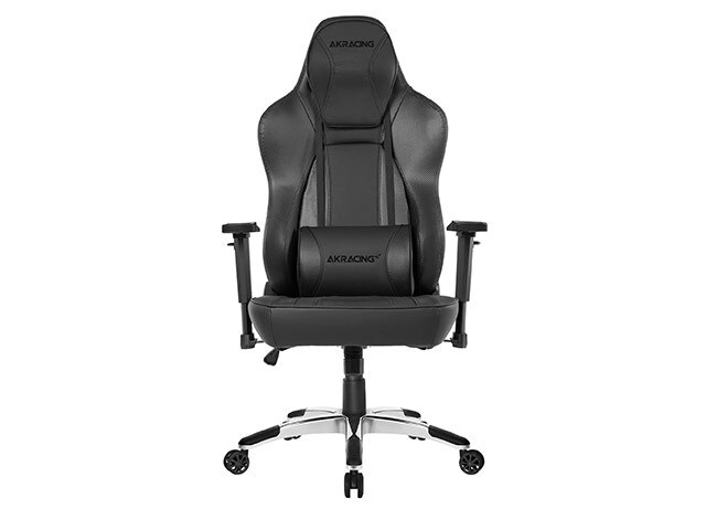 AKRacing Office Series Obsidian Computer Chair - Carbon Black PU