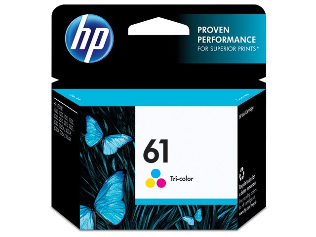 HP 61 Tri-color Original Ink Cartridge - CMY (CH562WN)