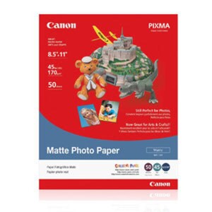 Papier photo mat MP101LTR  de Canon - 50 feuilles