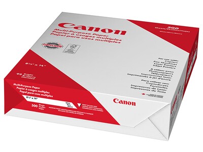 Canon 8.5" x 14" Legal Multipurpose Paper - 500 Sheets