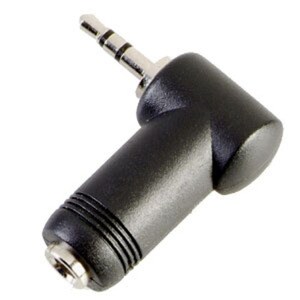 VITAL Right-Angled 3.5mm (1/8") Stereo Jack to 2.5mm (3/32") Stereo Phone Plug