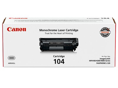 Canon 104 Toner Cartridge - Black (51266F)