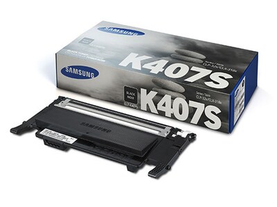 Samsung CLT-K407S Laser Print Cartridge - Black