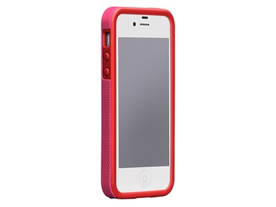 Case-Mate Tough Case for iPhone 5/5s - Lipstick Pink & Flame Red