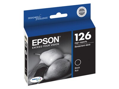 Epson T126120 126 High-Capacity Ink Cartridge - Black