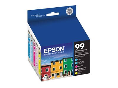 Epson T099920-S, 99 Claria Hi-Definition Ink Cartridge - Multipack
