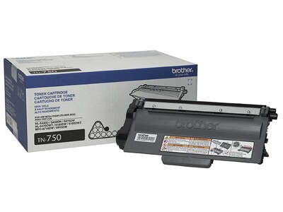 Brother TN-750 Toner Cartridge for HL5450DN/HL5470DN/HL6180DW - Black