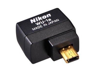 Nikon WU-1a Wireless Mobile Adapter for D3200 DSLR Camera