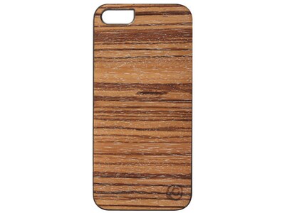 Affinity Realwood Case for iPhone 5/5s - Zebra Wood, White Zebra with White Sides