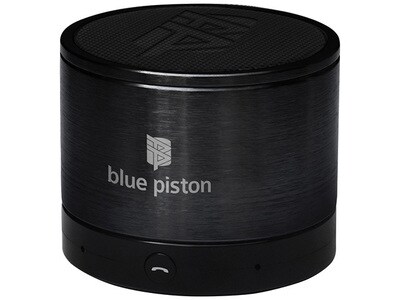 Logiix LGX-10609 Blue Piston Wireless Bluetooth Speaker - Black