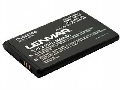 Lenmar CLZ423SG Replacement Battery for Samsung Intensity 2, SCH-U460 Cellular Phones