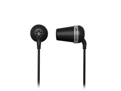 Koss Plug In-Ear Headphones - Black