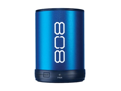 Haut-parleur Bluetooth portatif 808BL de 808 Audio- bleu