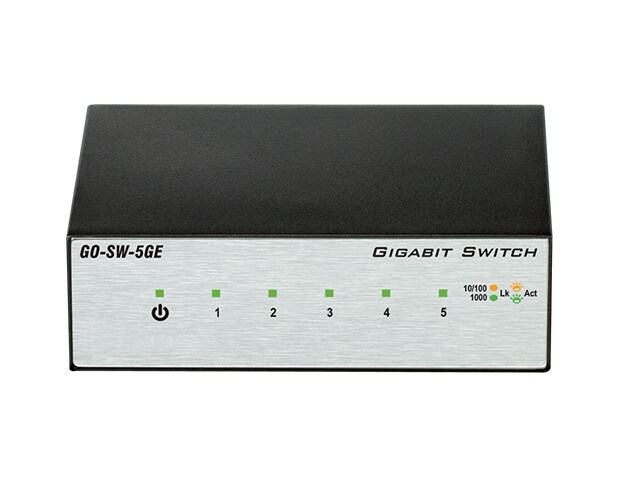 Interrupteur en métal 5 ports gigabits GO-SW-5GE de D-Link