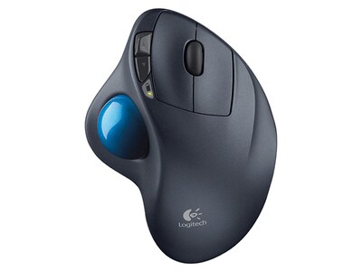 Logitech M570 USB Wireless Trackball Mouse - Black