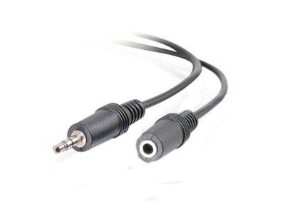 Câble de rallonge audio stéréo M/F 3,5 mm de 3 pi C2G 40406