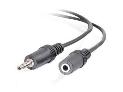 C2G 40408 3.7m (12ft) 3.5mm Stereo Audio Extension Cable M/F