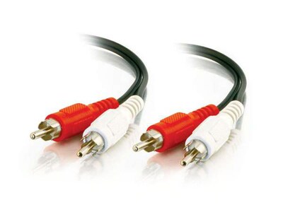 C2G 40464 1.8m (6ft) Value Series RCA Stereo Audio Cable