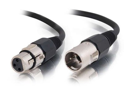 C2G 40061 7.6m (25ft) Pro-Audio XLR Male to Female Cable