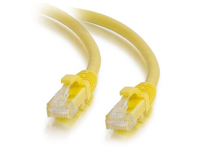 C2G 15221 0.9m (3') Cat5e Snagless Unshielded (UTP) Network Patch Cable - Yellow