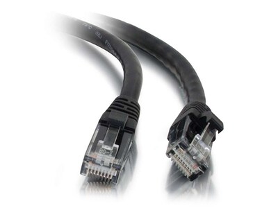 C2G 15189 1.5m (5') Cat5e Snagless Unshielded (UTP) Network Patch Cable - Black