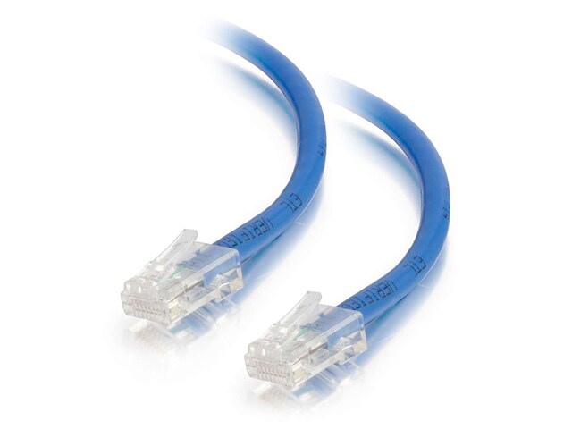 Câble de raccordement non-initialisé CAT5 E de 5 pi C2G 22679 - Bleu