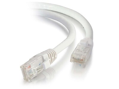 C2G 19478 2.1m (7') Cat5e Snagless Unshielded (UTP) Network Patch Cable - White