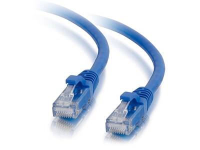 C2G 15193 2.1m (7') Cat5e Snagless Unshielded (UTP) Network Patch Cable - Blue