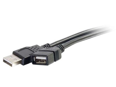 Cordon d'alimentation USB A à A de 1 m C2G 52106 - Noir