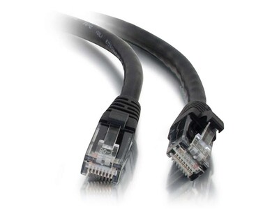 Câble de raccordement sans coupure CAT5 E de 3 pi C2G 15180 - Noir