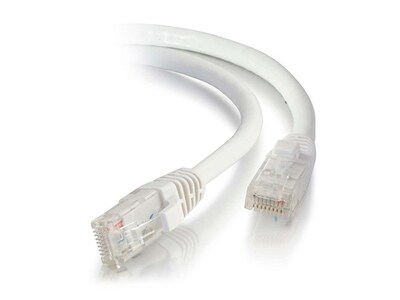 C2G 19479 0.9m (3') Cat5e Snagless Unshielded (UTP) Network Patch Cable - White