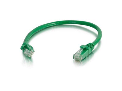 Câble de raccordement sans coupure CAT6 de 1 pi C2G 27170 - Vert
