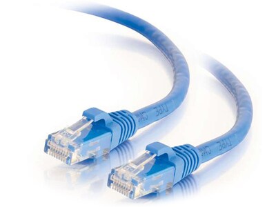 C2G 31341 1.5m (5ft) Cat6 Snagless Unshielded (UTP) Network Patch Cable - Blue