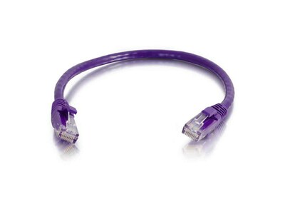 C2G 27801 1m (3') Cat6 Snagless Unshielded (UTP) Network Patch Cable - Purple