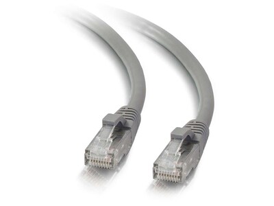 C2G 15205 4.3m (14') Cat5e Snagless Unshielded (UTP) Network Patch Cable - Grey