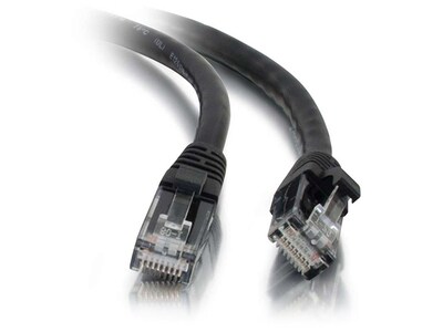 C2G 15208 4.3m (14’) Cat5e Snagless Unshielded (UTP) Network Patch Cable - Black