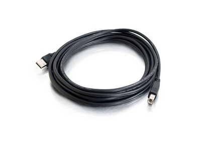 C2G 28104 5m (16.4') USB 2.0 A/B Cable - Black (16.4ft)