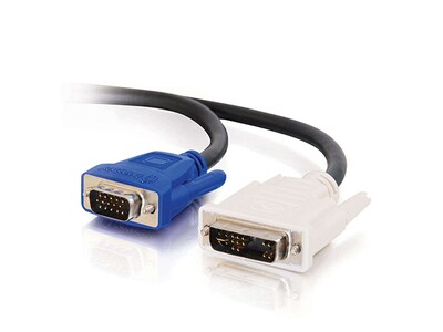 C2G 26958 1m (3') DVI Male to HD15 VGA Male Video Cable