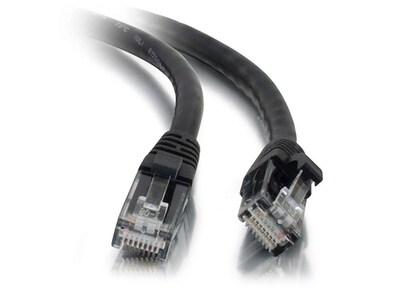 C2G 15222 7.6m (25') Cat5e Snagless Unshielded (UTP) Network Patch Cable - Black